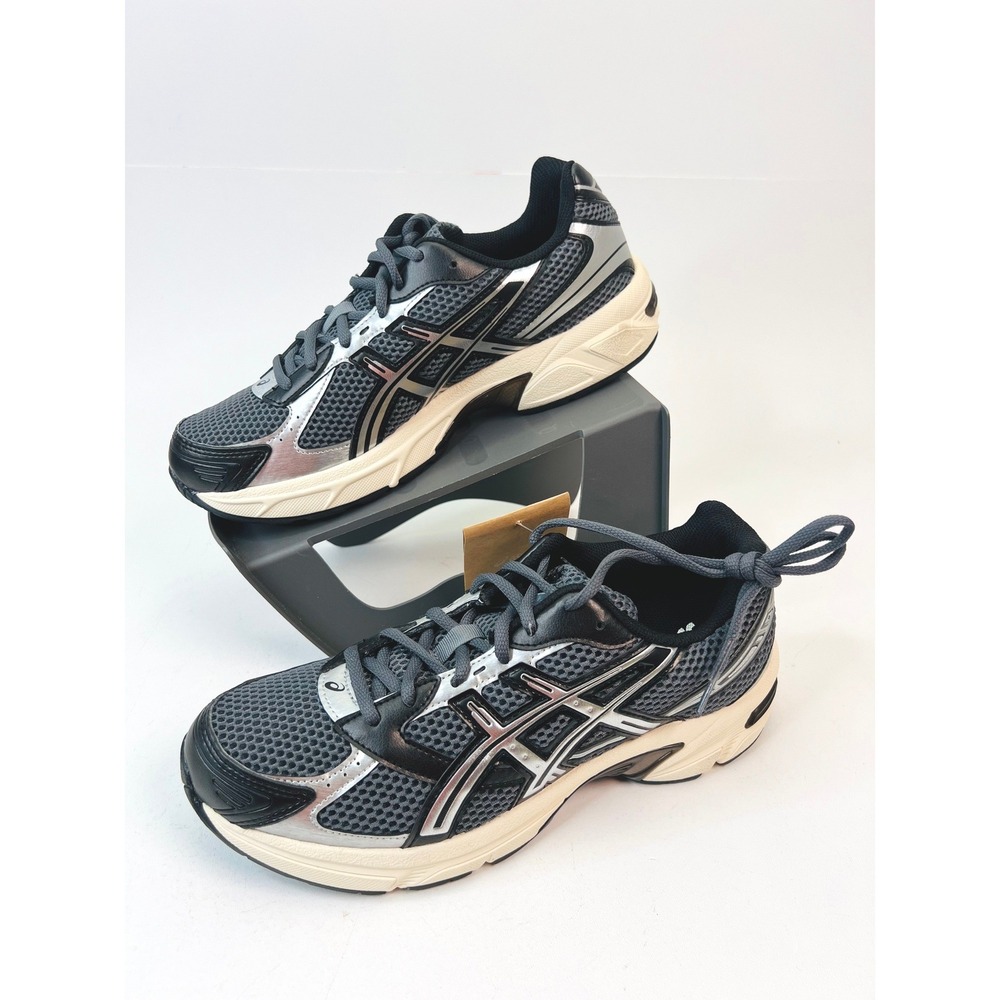 ASICS GEL-1130 Steel Grey Black Running Shoes 1203A609-021 Mens 8.5 Womens 10